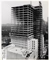 (NEW YORK COLISEUM CONSTRUCTION) Contemporary binder containg approximately 72 photographs documenting the construction of the New York